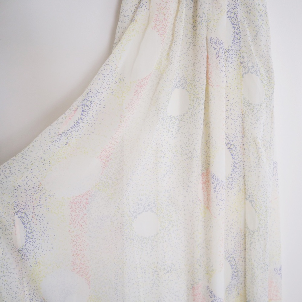 Madewell Eliot Silk Starburst Halter Maxi Dress - Picture 4 of 16